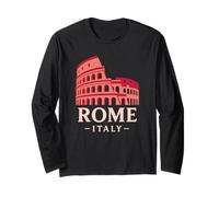 Colosseo Roma Italia Architettura Storia Vibes Minimalist Maglia a Manica