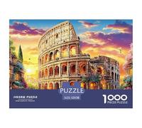 Colosseo_ Roma Puzzle 1000 Pezzi, Jigsaw Puzzle Ad Alta Difficoltà Regali Per Adulti E Adolescenti Home Giochi 52x38cm/1000pcs