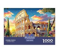 Colosseo_ Roma Puzzle 1000 Pezzi, Jigsaw Puzzle Per Adolescenti E Bambini, Giochi Stimolanti Per Tutta La Famiglia 70x50cm/1000pcs