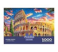 Colosseo_ Roma Puzzle 1000 Pezzi, Jigsaw Puzzle Per Adolescenti E Bambini, Giochi Stimolanti Per Tutta La Famiglia 52x38cm/1000pcs