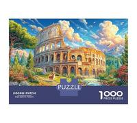 Colosseo_Roma Puzzle 1000 Pezzi, Jigsaw Puzzle Per Adulti E Ragazzi Dai 14 Anni in Su, Giochi StimolFormicai Per Tutta La Famiglia 38x26cm/1000pcs