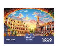 Colosseo_ Roma Puzzle 1000 Pezzi - Jigsaw Puzzle Regali Per Adulti E BambiniGioco Di Sfida Intellettuale, Impossibile Puzzle 52x38cm/1000pcs