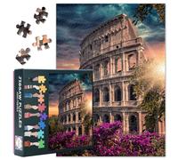 Colosseo Roma Puzzle 1000 Pezzi - Punto di riferimento storico Italia | Puzzle d'arte Premium per adulti - 27.5x19.7 pollici