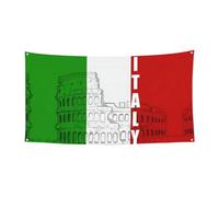 Colosseo Romano Bandiera Italiana Banner Halloween Natale Banner Decorazioni per feste Studio Puntelli Festival Decor Celebrare