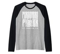Colossesi 4 2 Perseverare nella preghiera Versetti della Bibbia cattolica Maglia con Maniche Raglan