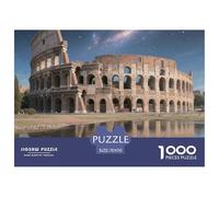 Colosseum at Night Thick Sturdy Cardboard Excellent Brain Game, Suitable for Improving Mental Flexibility And Focus 70x50cm/1000pcs