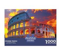 Colosseum at Sunset Securely Fitted Pieces Suitable for Long Hour Relaxation, Brain Training And Personal Leisure Time 38x26cm/1000pcs
