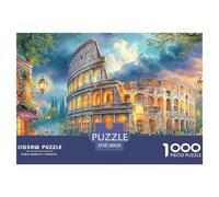 Colosseum Scene Puzzle Da Collezione Per La Famiglia - Stile Museo, 1000 Pezzi Con Immagini Puzzle Di Ispirazione Artistica Classica - Il Regalo Ricercato Per Adulti 14+ 38x26cm/1000pcs