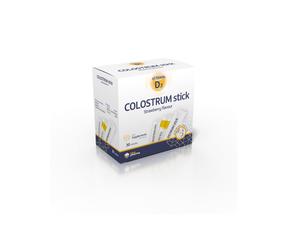 COLOSTRO 800 mg + Vitamina D3 500IU, Colostro, 30 bastoncini al gusto di fragola