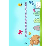 colour and draw with alphabets for kids: colouring book for kids