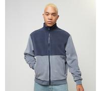 Colour Block Polar Fleece Jacket blu XL