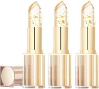 Colour Changing Lipstick，Ph Adjusting lipstick,Transfer Proof Colour Changing Lipstick,Hydration Lip Gloss for Women(3PC)