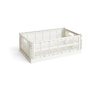 Colour Crate - Scatola portaoggetti Grande , bianco sporco