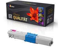 Colour Direct - Cartuccia toner compatibile per OKI MC332 DN MC340 Series MC342 DN MC342 DNW 44973534, colore: Rosso magenta