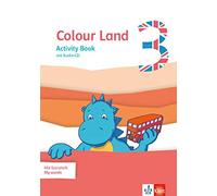 Colour Land 3. Ab Klasse 3: Activity Book mit Audio-CD Klasse 3 (Col (Tascabile)