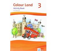 Colour Land 3: Activity Book mit Audio-CD Klasse 3: Ausgabe 2 (Copertina rigida)