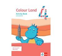 Colour Land 4. Ab Klasse 3. Activity Book mit Audio-CD Klasse 4: Activity Book mit Audio-CD Klasse 4