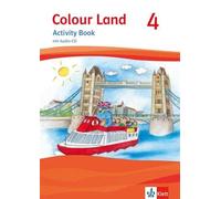 Colour Land 4: Activity Book mit Audio-CD Klasse 4 (Colour La (Copertina rigida)