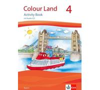Colour Land 4. Ausgabe Bayern: Activity Book mit Audio-CD Klasse 4 ( (Tascabile)