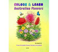 COLOUR & LEARN Australian Flowers