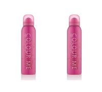 COLOUR ME Flowers Profumo da donna, Spray corpo 150 ml, fragranza di lusso, persistente Fragranza da donna di Milton-Lloyd, 150ml (Confezione da 2)