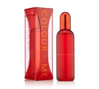 Colour Me Red - Profumo EDP da Donna, Orris e Vetiver - Elegante 100ml | Eau de Parfum Donna, Fragranza Floreale e Fresca, Sandalo, Bergamotto, Lunga Durata, Idea Regalo Donna