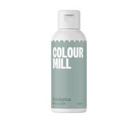 Colour Mill Oil Blend Eucalyptus Colorante Alimentare a Base di Olio - Colorante Alimentare per Cioccolato, Fondente, Cupcake, Torte, Macaron, Pasticceria Food Coloring Decorazione di Torte - 100ml