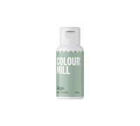 Colour Mill Oil Blend Sage Colorante Alimentare a Base di Olio - Colorante Alimentare per Cioccolato, Fondente, Cupcake, Torte, Macaron, Pasticceria Food Coloring Decorazione di Torte - 20ml