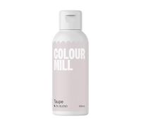Colour Mill Oil Blend Taupe Colorante Alimentare a Base di Olio - Colorante Alimentare per Cioccolato, Fondente, Cupcake, Torte, Macaron, Pasticceria Food Coloring Decorazione di Torte - 100ml