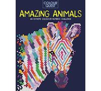 Colour Quest®: Amazing Animals: An Extreme Colour by Numbers Challenge