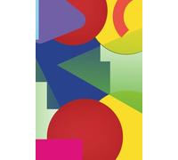 Colour Shape Notebook A5 (100 lined pages) featuring a modern bold,geometric pattern full of energy and colour. Perfect for kids, teens, students, ... anyone who loves bright, artistic designs.