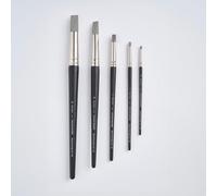 Colour Shaper-Set pittura, 16 forme-Spazzola piatta, colore: grigio