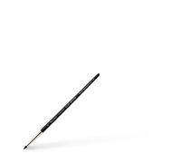 Colour Shaper Taper Point 0 - Pennello per pittura extra resistente, colore: Nero