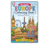 Colour Your Adventure! Europe Colouring Book: beautiful places. iconic cities. relax while getting inspired for your next holiday!