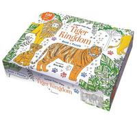Colour Your Own Tiger Kingdom Book + Puzzle (Tascabile) Colour Your Own