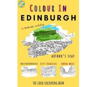 Colour Your Streets Edinburgh Colouring Book (A4) (Tascabile)