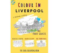 Colour Your Streets Liverpool Colouring Book (A4) (Tascabile)