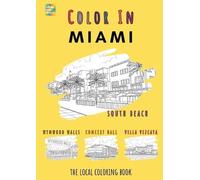 Colour Your Streets Miami Coloring Book (Tascabile)