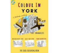 Colour Your Streets York Colouring Book (A4) (Tascabile)