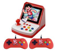 Colourbing - Console di gioco palmare A6 retrò, supporta oltre 1000 giochi classici, schermo da 3,2 pollici, stile mini TV, supporta il collegamento di TV e due giocatori, regalo per ragazzi e ragazze