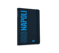 Colourbook - Agenda Giornaliera Napoli 2025 | Formato 14x20,5 | Copertina Soft Touch Opaca | Licenza Ufficiale | Made in Italy