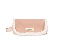 Colourbook Astuccio 2 Scomparti Con Zip E Chiusura Magnetica, Portapenne Scuola Ufficio Organizzato Grande Capacità 21x12x6 cm, Ecopelle Effetto Daino Interno Morbido, Colore Orchid Rose