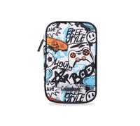 Colourbook - Astuccio Abstract Scuola 1 Zip, (Free Style Graffiti)