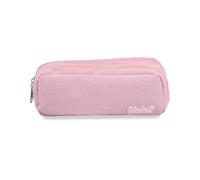 Colourbook Astuccio Bustina 2 Zip Glitter Portapenne Scuola (Rosa)