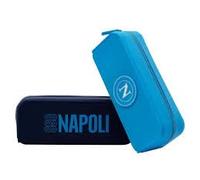 Colourbook ASTUCCIO BUSTINA SILICONE compatibile con SSC NAPOLI BLU GOOMMY SQUADRA CALCIO PALLONE