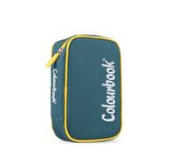 Colourbook Astuccio Joy 1 Zip Octane Completo 36 Pezzi Pastelli Pennarelli Penne Cancellotte Colla Forbici Righello Scuola