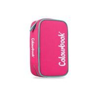 Colourbook - Astuccio Joy Scuola 1 Zip, (Joy Fuxia)