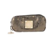 Colourbook - Astuccio Portapenne Geolier, Doppio Scomparto Chiusura Zip, Dimensioni 21x10x6,5 cm (Green Quartz)