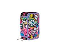 Colourbook Astuccio Scuola 3 Zip Urban Completo 44 Pezzi (Urban)