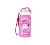 Colourbook Borraccia Termica Coccolotti Love Rosa 400ml Acciaio Inox, Caldo E Freddo 12 Ore, Beccuccio Silicone, Chiusura Leak-Proof, Licenza Ufficiale Scuola Bambina
